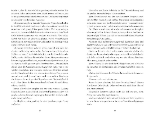 Buchcover und Innenansicht für das Buch: Lucky -  Was ich dir sagen will