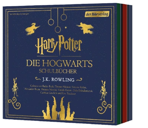 Buchcover und Innenansicht für das Buch: Fantastic Beasts and Where to Find Them (Bloomsbury Publishing)/Quidditch Through the Ages (Bloomsbury Publishing)/The Tales of Beedle the Bard (Bloomsbury and Lumos)