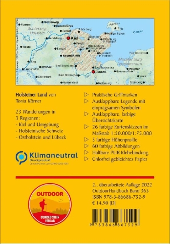 Buchcover und Innenansicht für das Buch: Holsteiner Land