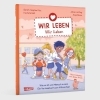 Buchcover und Innenansicht für das Buch: Wir leben  - wir lieben