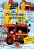 Buchcover und Innenansicht für das Buch: LasseMajas Detektivbyrå. Brandkårsmysteriet