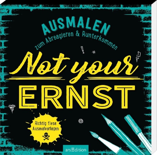 Buchcover und Innenansicht für das Buch: Not your Ernst
