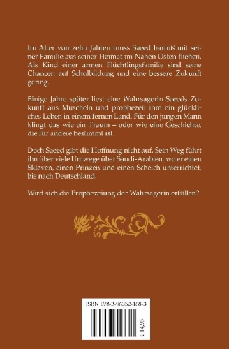 Buchcover und Innenansicht für das Buch: Die Prophezeiung der Muscheln