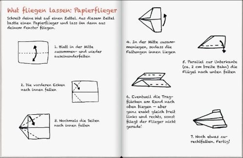 Buchcover und Innenansicht für das Buch: Mein Wut-Kritzelbuch