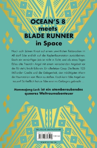 Buchcover und Innenansicht für das Buch: Hammajang Luck