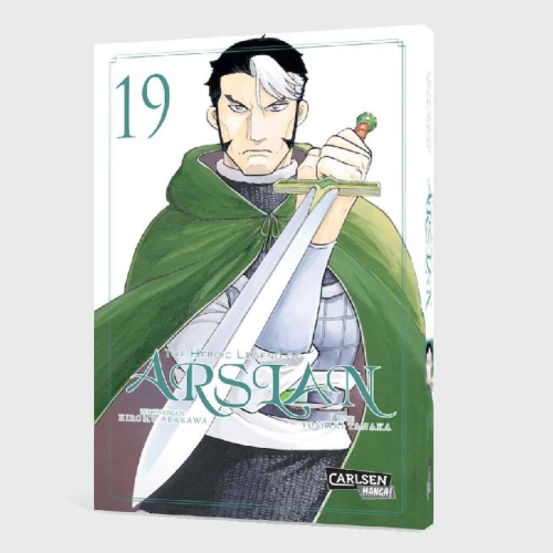 Buchcover und Innenansicht für das Buch: Arslan Senki