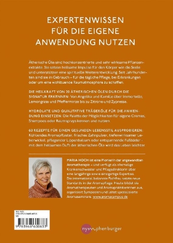 Buchcover und Innenansicht für das Buch: Heilen mit ätherischen Ölen