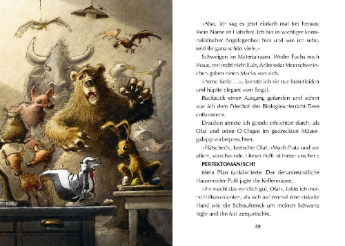 Buchcover und Innenansicht für das Buch: Flätscher 6 - Von Lehrern umzingelt