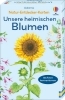 Buchcover und Innenansicht für das Buch: Natur-Entdecker-Karten: Unsere heimischen Blumen