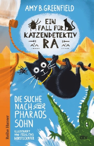 Buchcover und Innenansicht für das Buch: Ra the Mighty -  The Crocodile Caper
