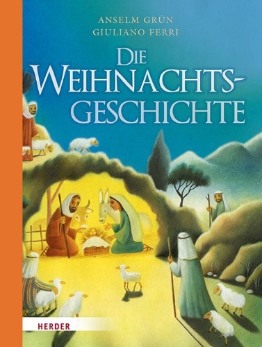 Buchcover und Innenansicht für das Buch: Die Weihnachtsgeschichte