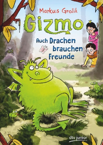 Buchcover und Innenansicht für das Buch: Gizmo - Auch Drachen brauchen Freunde