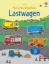 Buchcover und Innenansicht für das Buch: Mein erstes Stickerbuch: Lastwagen