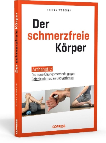 Buchcover und Innenansicht für das Buch: Der schmerzfreie Körper