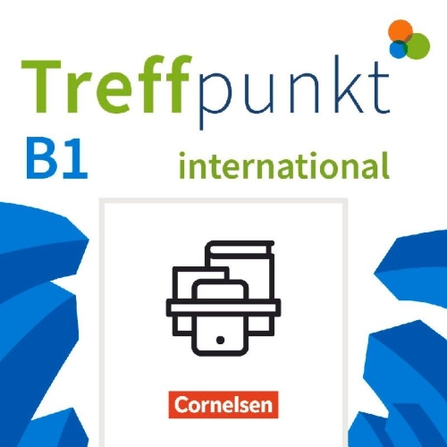 Buchcover und Innenansicht für das Buch: Treffpunkt B1: Gesamtband - Deutsch für die Integration - Internationale Ausgabe - Kurs- und Übungsbuch - Im Paket