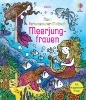 Buchcover und Innenansicht für das Buch: Mein Farbenzauber-Malbuch: Meerjungfrauen