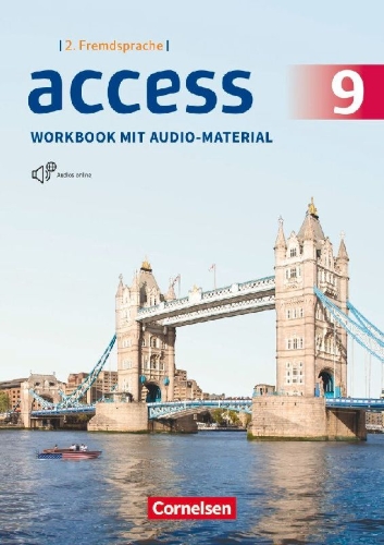 Buchcover und Innenansicht für das Buch: Access - Englisch als 2. Fremdsprache / Band 4 - Workbook mit Audios online