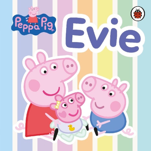 Buchcover und Innenansicht für das Buch: Peppa Pig: Evie