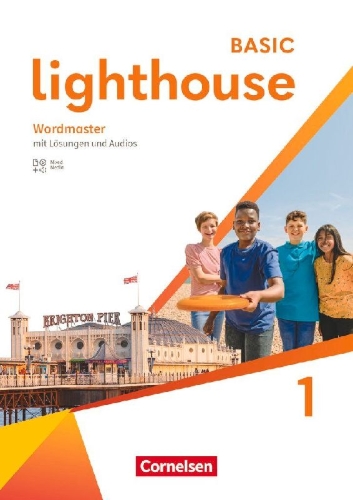 Buchcover und Innenansicht für das Buch: Lighthouse Band 1: 5. Schuljahr - Wordmaster mit Lösungen und Audios
