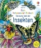 Buchcover und Innenansicht für das Buch: Mein Farbenzauber-Malbuch: Die bunte Welt der Insekten