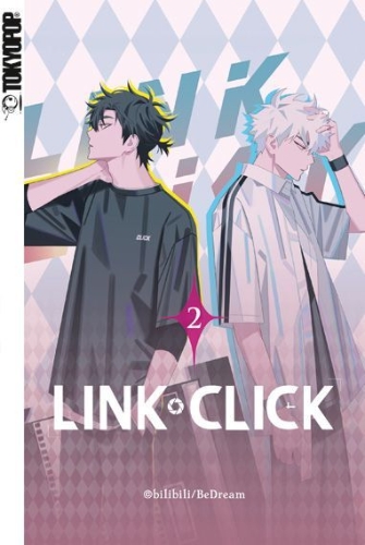 Buchcover und Innenansicht für das Buch: Link Click 02