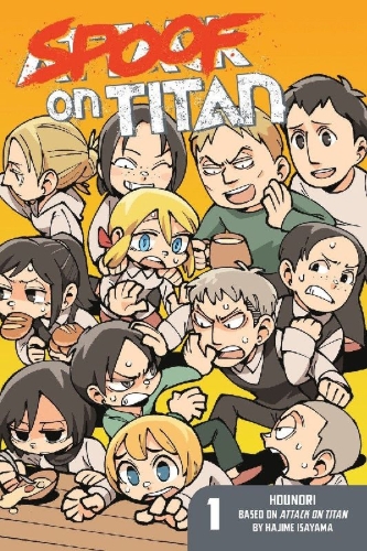 Buchcover und Innenansicht für das Buch: Spoof On Titan 1 (attack On Titan)