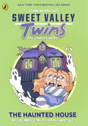 Buchcover und Innenansicht für das Buch: Sweet Valley Twins The Graphic Novel: The Haunted House