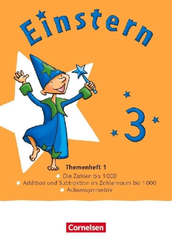 Buchcover und Innenansicht für das Buch: Einstern Mathematik 03. Themenheft 1 - Ausleihmaterial