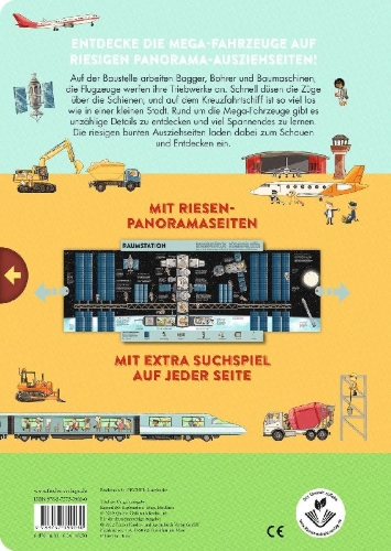 Buchcover und Innenansicht für das Buch: Expandable Explorations - Mega Machines