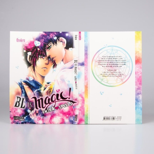 Buchcover und Innenansicht für das Buch: BL is magic! Special: Extra Spells
