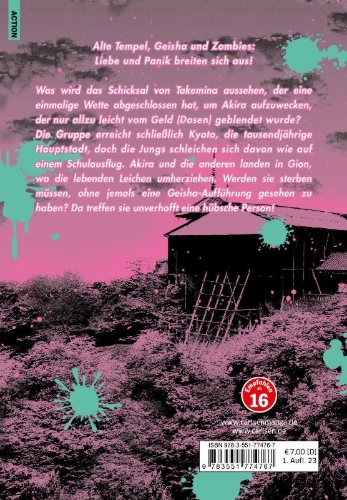 Buchcover und Innenansicht für das Buch: Zombie ni Naru Made ni Shitai 100 no Koto