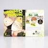 Buchcover und Innenansicht für das Buch: Megumi to Tsugumi