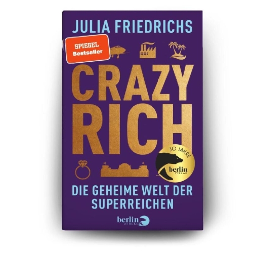 Buchcover und Innenansicht für das Buch: Crazy Rich