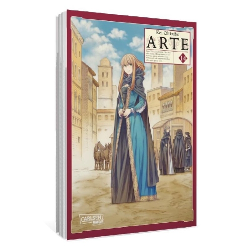 Buchcover und Innenansicht für das Buch: Arte