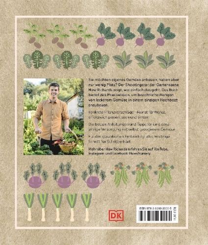 Buchcover und Innenansicht für das Buch: Hochbeet