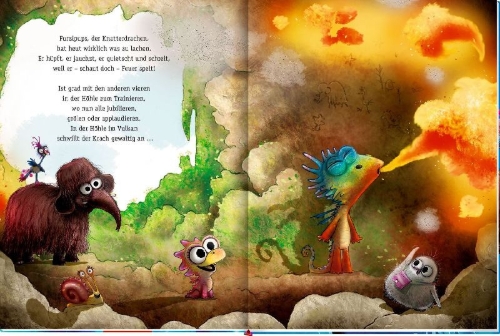 Buchcover und Innenansicht für das Buch: Furzipups und Bärbel Brüllbratze (Bd. 7)