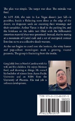 Buchcover und Innenansicht für das Buch: A Bullet for Arthur Vance