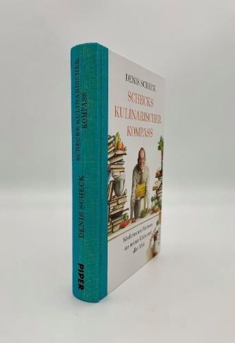 Buchcover und Innenansicht für das Buch: Schecks kulinarischer Kompass