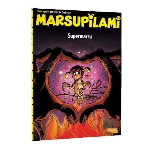 Buchcover und Innenansicht für das Buch: Marsupilami 33 - Supermarsu