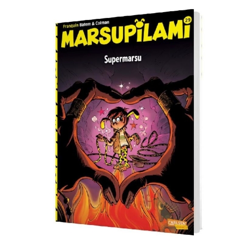 Buchcover und Innenansicht für das Buch: Marsupilami 33 - Supermarsu