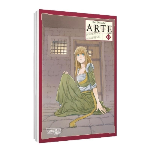 Buchcover und Innenansicht für das Buch: Arte