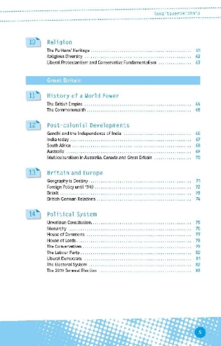 Buchcover und Innenansicht für das Buch: Abi last minute Englisch