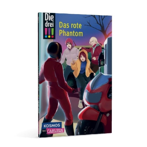 Buchcover und Innenansicht für das Buch: Die drei !!! 52: Das rote Phantom