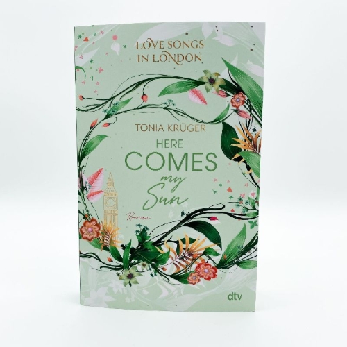 Buchcover und Innenansicht für das Buch: Love Songs in London - Here comes my Sun