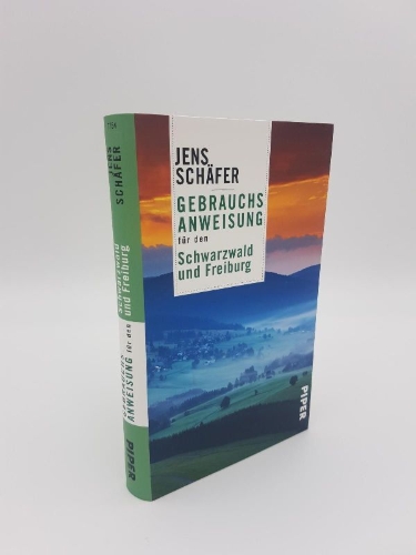 Buchcover und Innenansicht für das Buch: Gebrauchsanweisung für den Schwarzwald und Freiburg