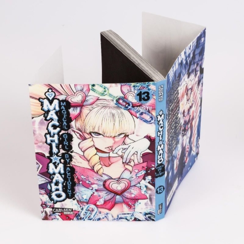 Buchcover und Innenansicht für das Buch: Machigatta ko wo Mahou Shoujo ni shite shimatta