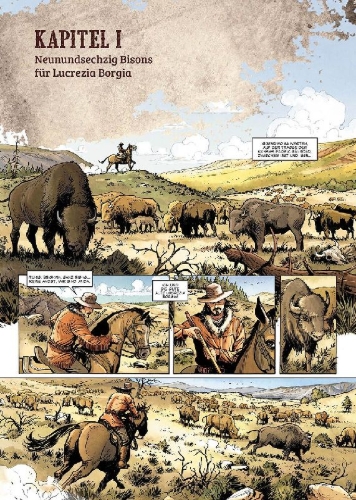 Buchcover und Innenansicht für das Buch: Western Legenden: Buffalo Bill
