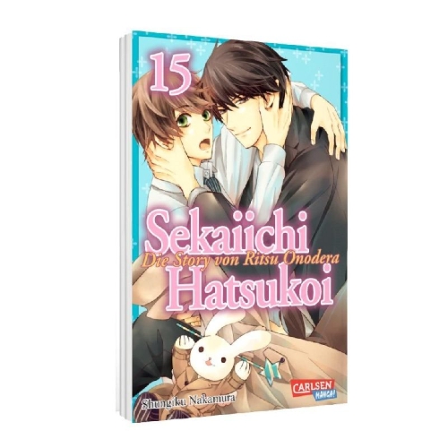 Buchcover und Innenansicht für das Buch: Sekaiichi Hatsukoi