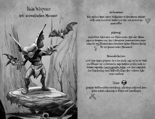 Buchcover und Innenansicht für das Buch: Creepy Chronicles - Vorsicht, Halsabschneider!