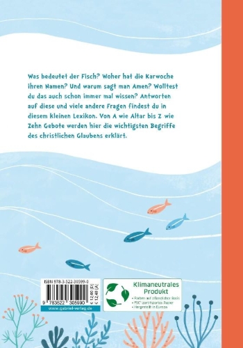 Buchcover und Innenansicht für das Buch: Das kleine Lexikon des Glaubens